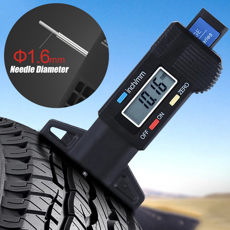 Motorcycle Brake Pads - Medidor Digital de profundidad de la