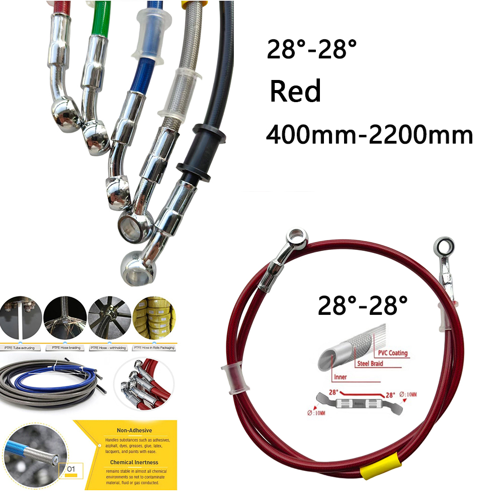 Motorcycle Brake Cable - Manguera de freno hidráulico universal para