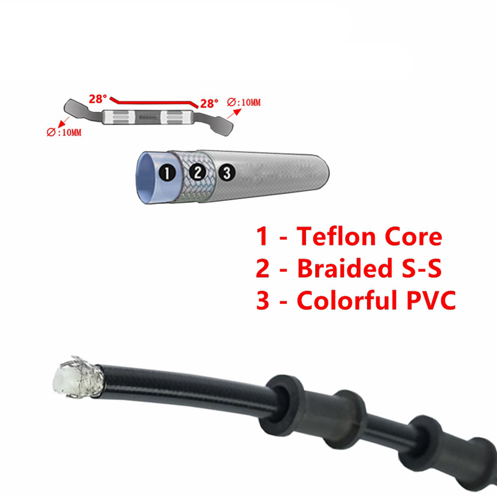 Manguera de Freno Hidráulico p - Motorcycle Brake Cable reseña y precio