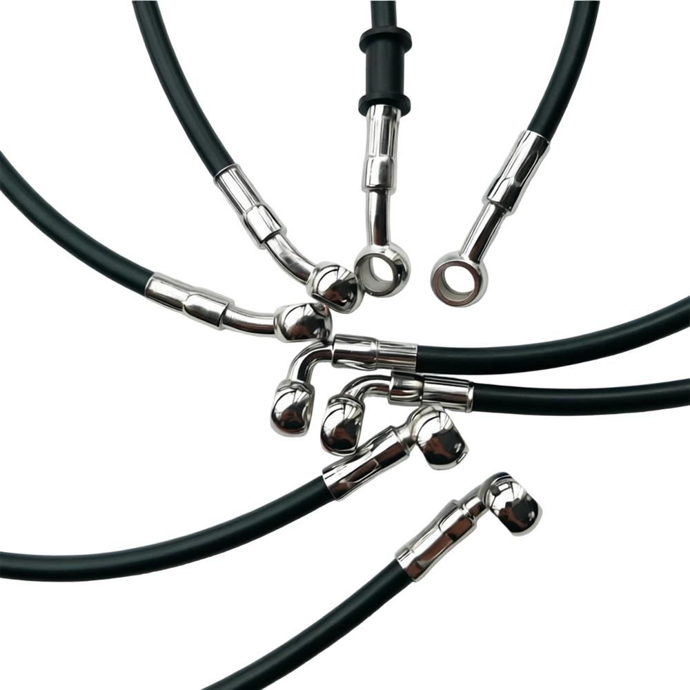 Negro 28 ° -90 °   Manguera de - Motorcycle Brake Cable reseña y precio