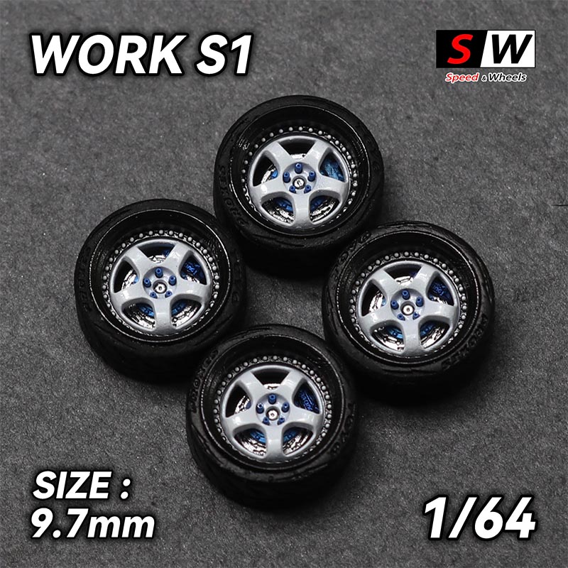 Rueda con Cubo SW 1/64work S1  - Brake Caliper reseña y precio