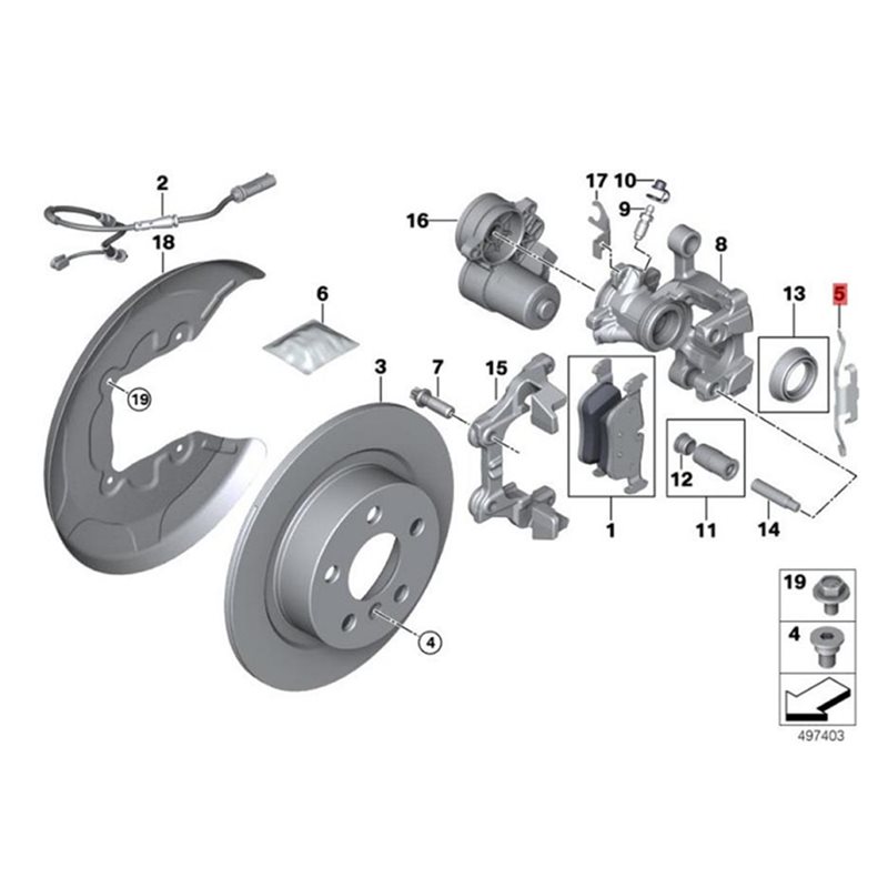 Kit de pinzas de freno M11K-1S - Brake Caliper reseña y precio