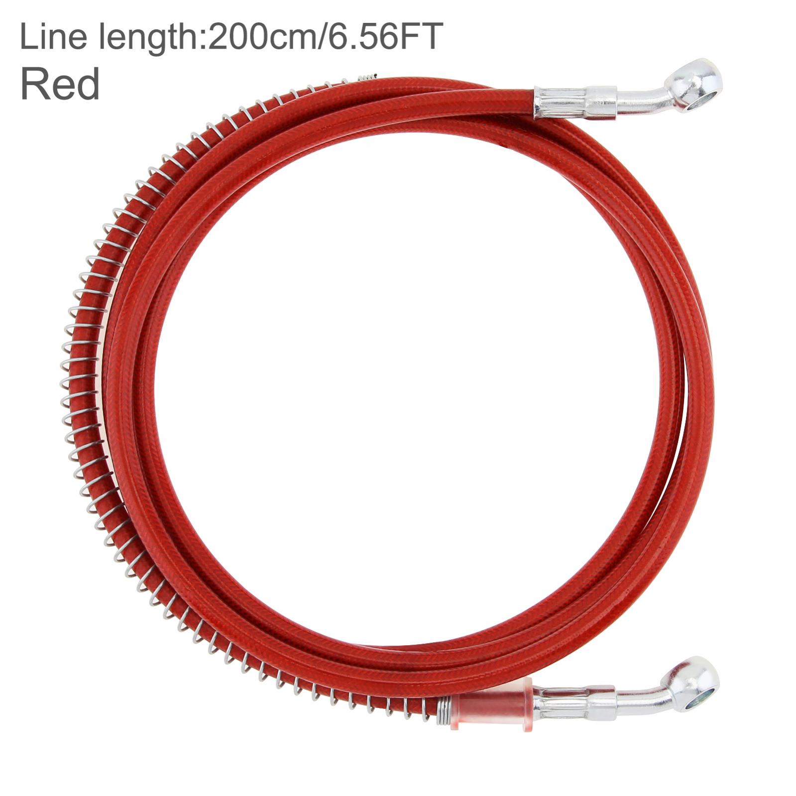 Manguera de freno trenzada par - Motorcycle Brake Cable reseña y precio