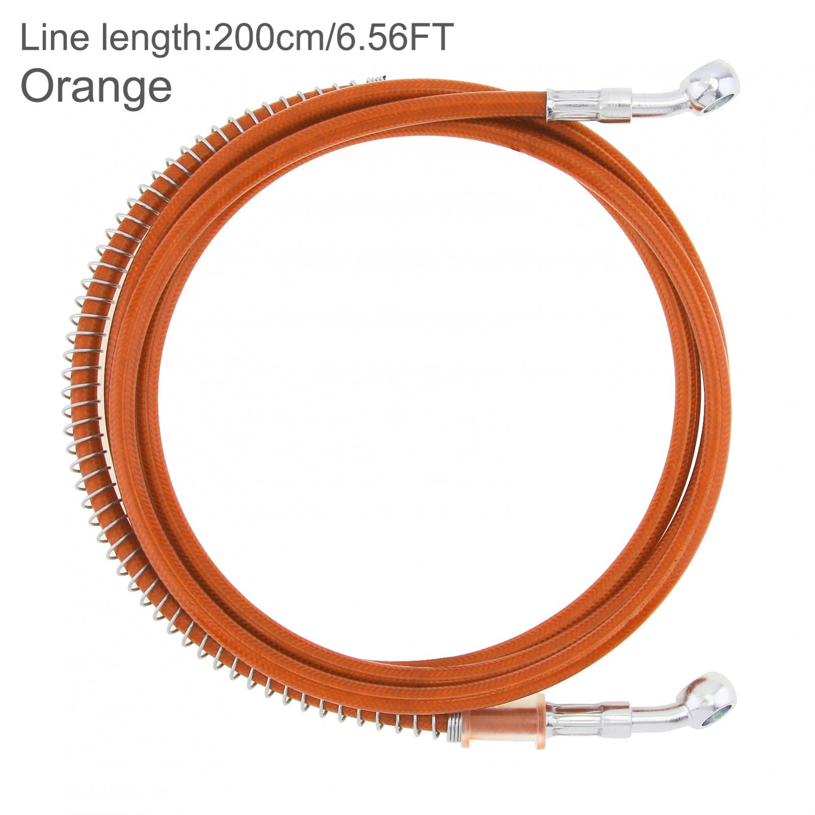 Manguera de freno trenzada par - Motorcycle Brake Cable reseña y precio